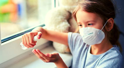 kid in mask